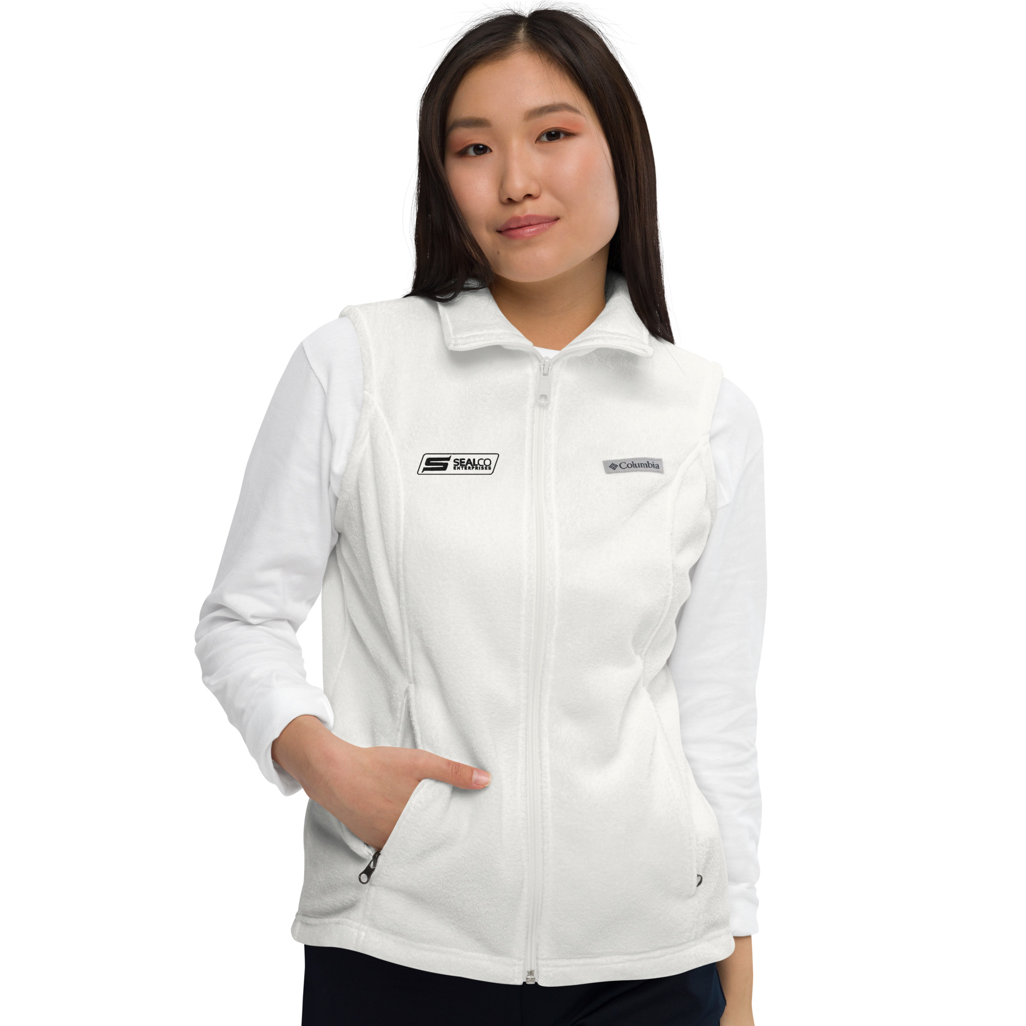 Women’s Columbia Fleece Vest SealCo Merch